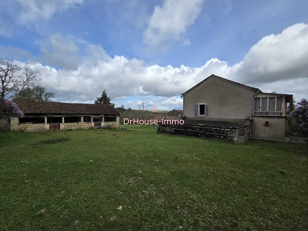 Exterior - House with Barn and Orchard in Aujols