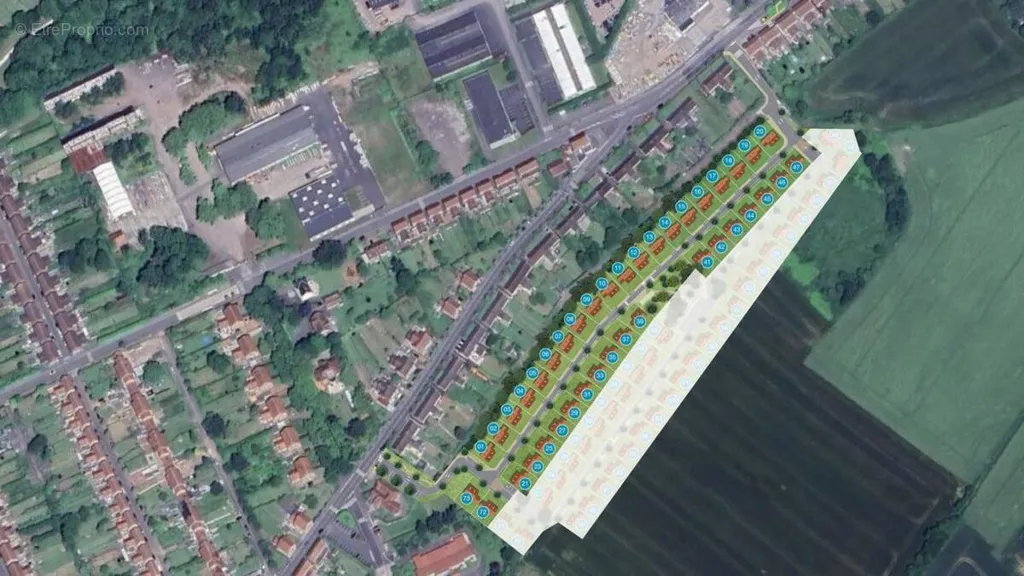 Buildable Plots in Houdain
