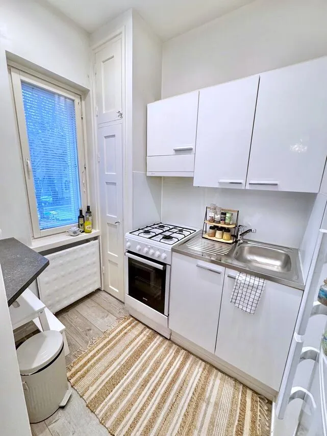 Cucina - Fully Furnished Studio in Vallila, Helsinki