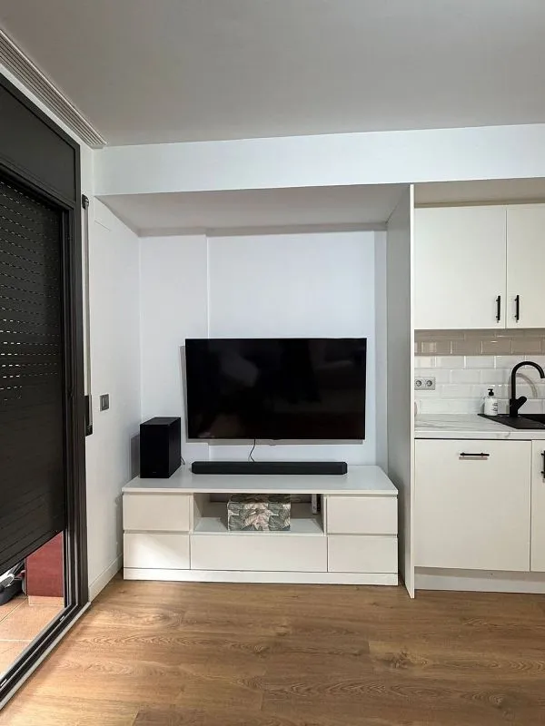 Séjour - 1-Bedroom Apartment with Balcony in Blanes Centre