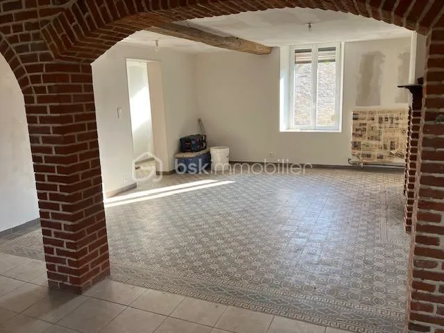 Séjour - Maison à Rénover dans Village Calme à Leuze