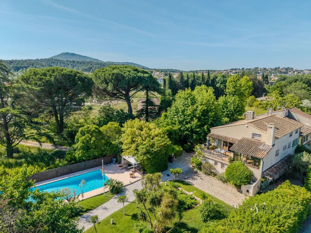 Aerial - Villa with Independent Apartment in Le Pradet