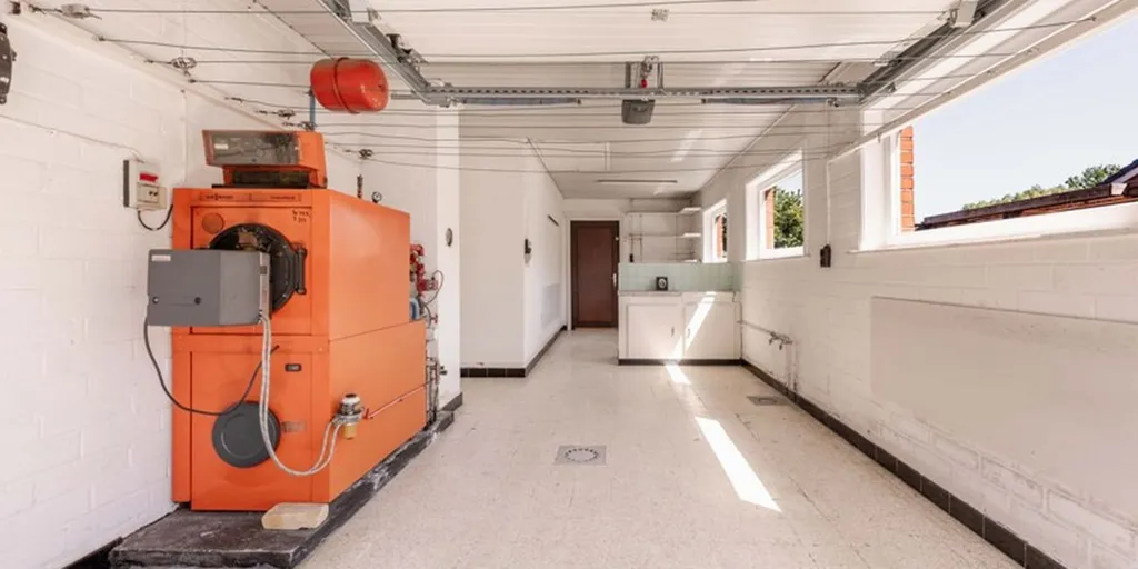 Garage - Bungalow à rénover avec jardin à Wakken