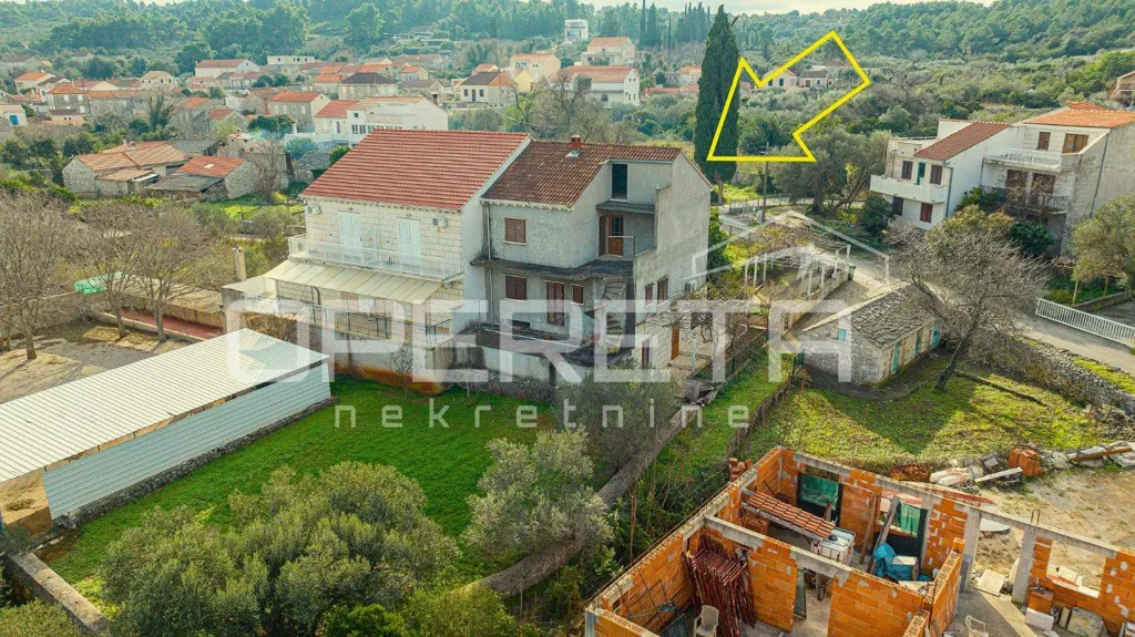 Vista aerea - Multi-Functional House with Sea View in Lumbarda