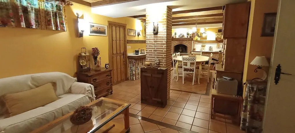 Living Room - Chalet with Pool and Terrace in Simancas