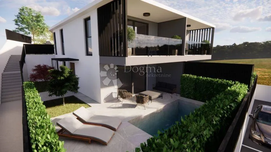 Modern Apartment with Pool in Omišalj Centre