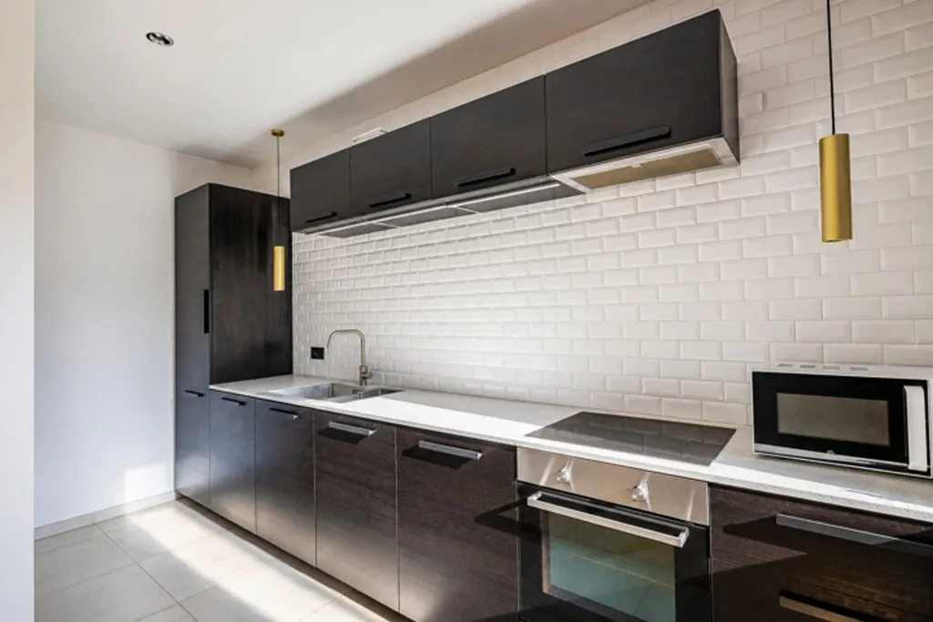 Kitchen - Apartment with Terrace in Uccle