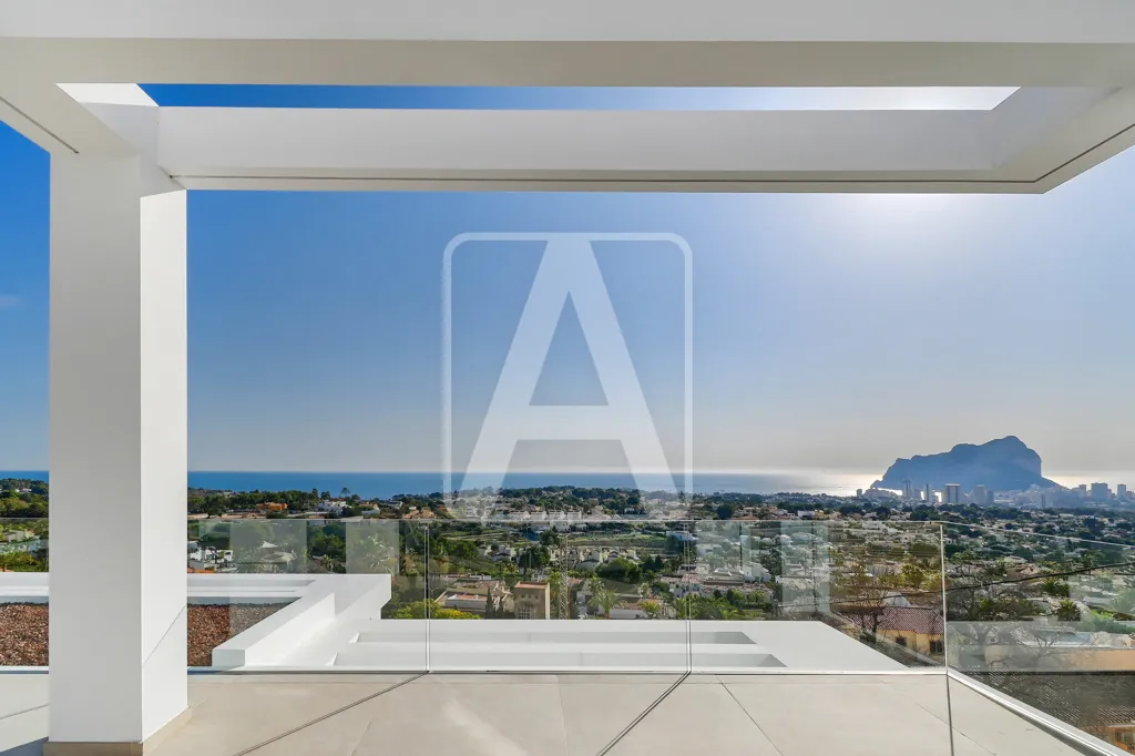 Terrasse - Modern Villa with Sea Views in Calpe