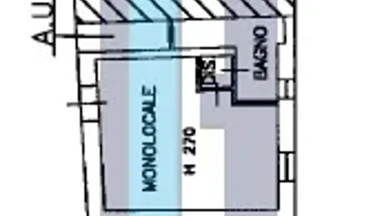 Plan - Modern Studio in Sant'Eufemia, Brescia