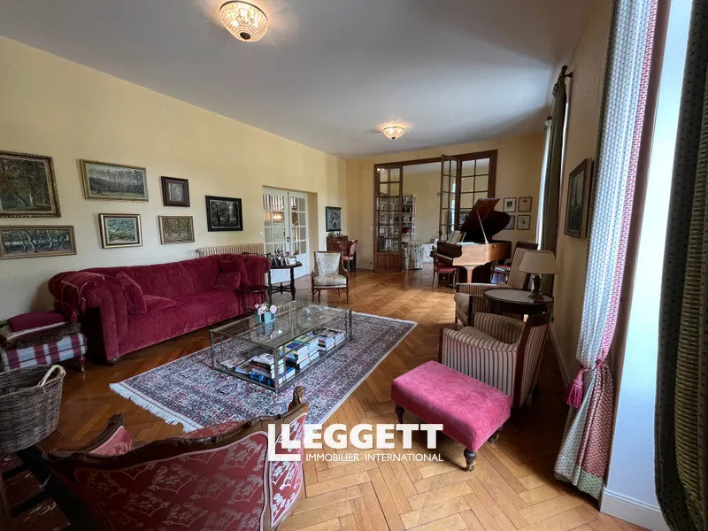 Soggiorno - Manor with Gîte in 7-hectare Park