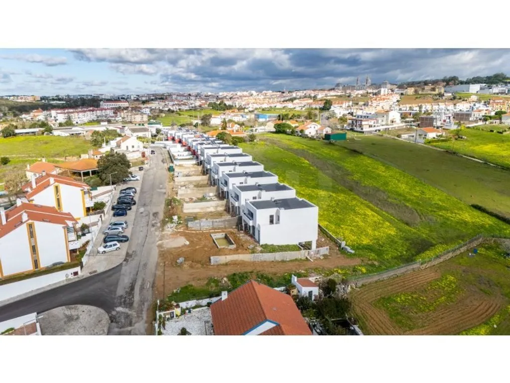 Vue aérienne - Contemporary House in Private Condo, Mafra