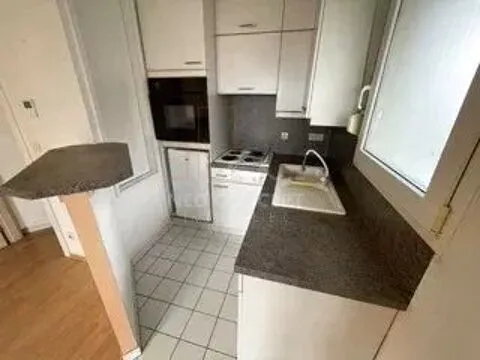 Cuisine - Studio en Rez-de-Jardin avec Terrasse à Vendenheim