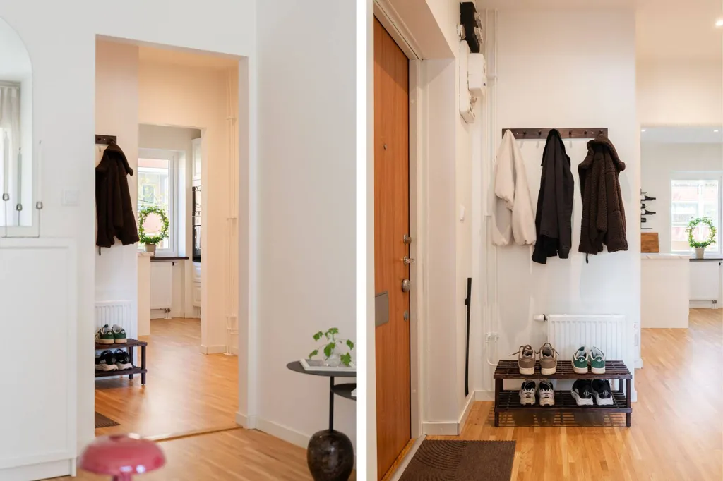 Entrée - Renovated 2-Bedroom with Balcony in Helsingborg
