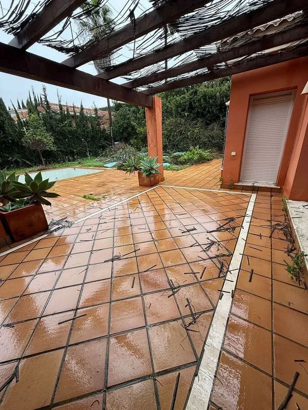 Terrasse - Chalet with Pool and Terrace in Sotogrande Costa