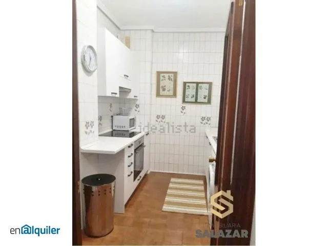 Köök - Furnished Flat with River Views in Abando