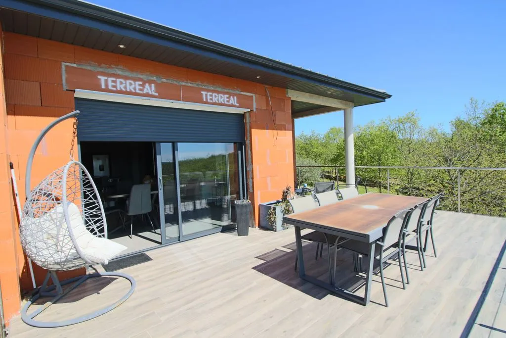 Terrasse - Maison Contemporaine avec Terrasse à Cahors