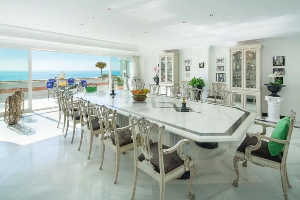 Salle à manger - Penthouse with Pool in Casco Antiguo, Marbella