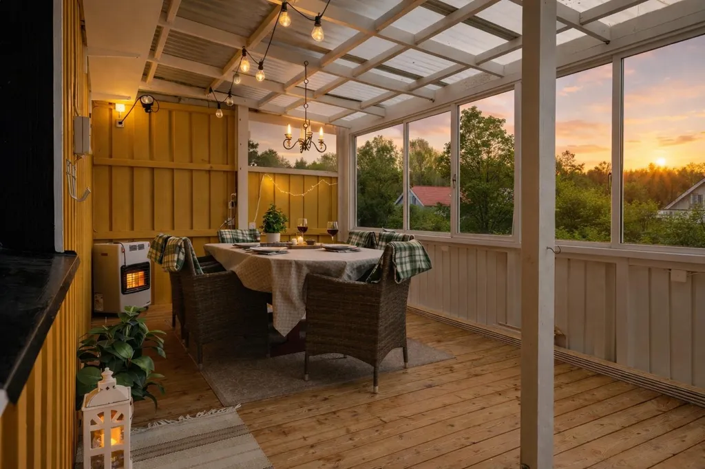 Terrasse - Villa with Garden in Gullbranna, Halmstad