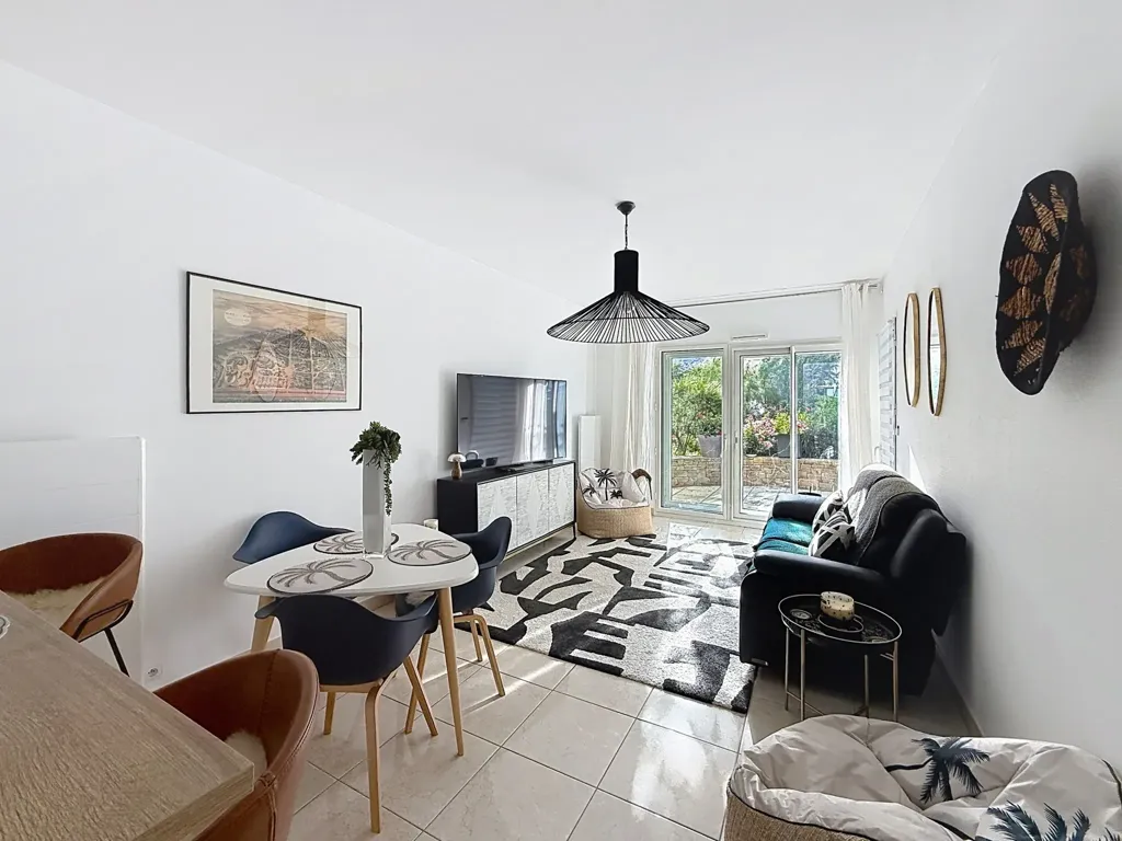 Séjour - Appartement T2 Face Mer à La Baule
