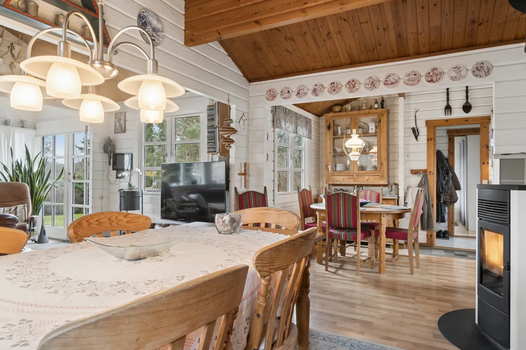 Salle à manger - Holiday Home with Sea Access in Jægerspris