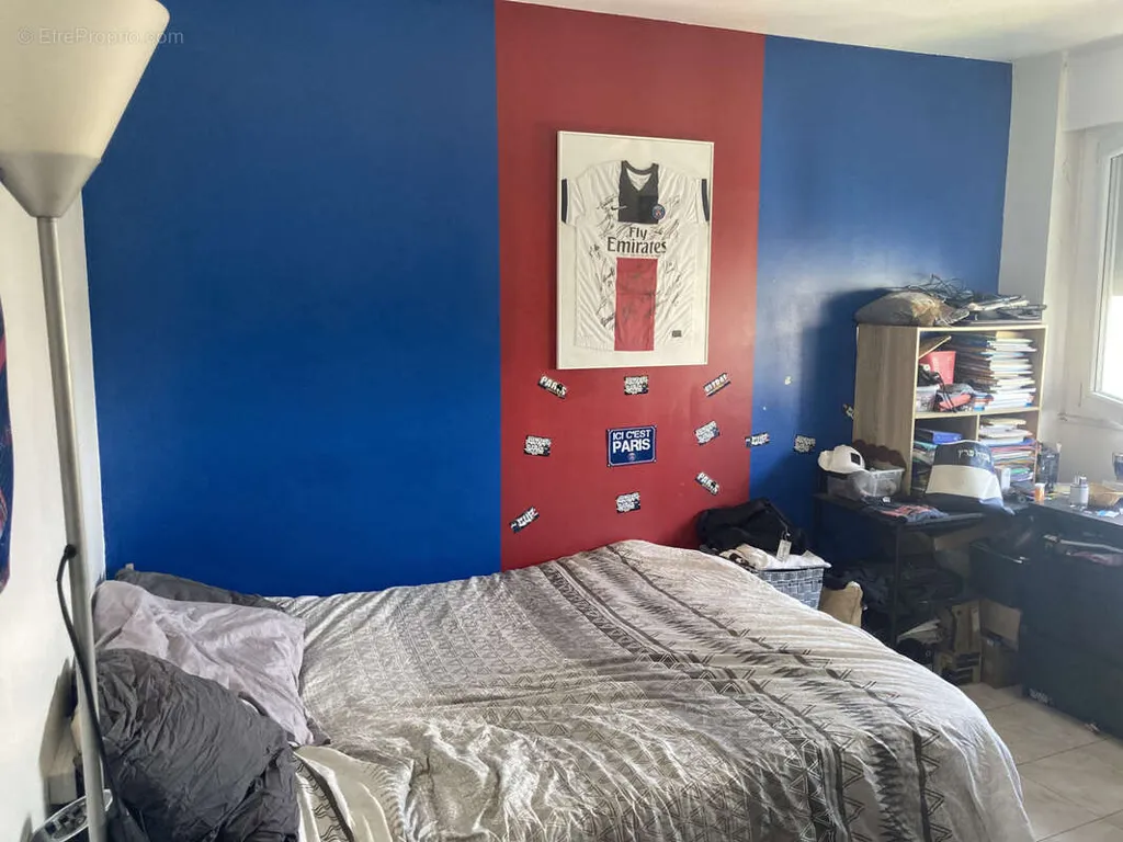 Chambres - Appartement 4 Pièces avec Vue sur Parc à Sarcelles