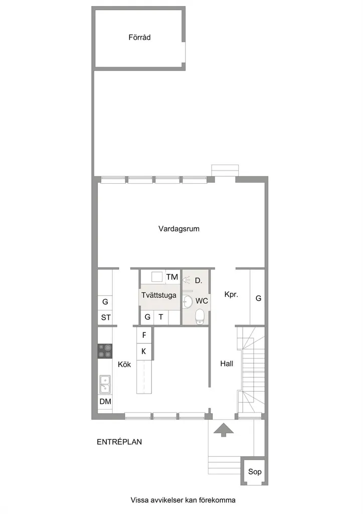 Plaan - Central Detached House with Garage in Sandviken