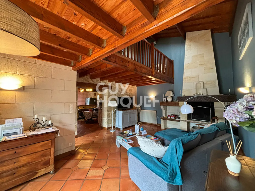 Soggiorno - Stone House with Garden near Saint-Émilion