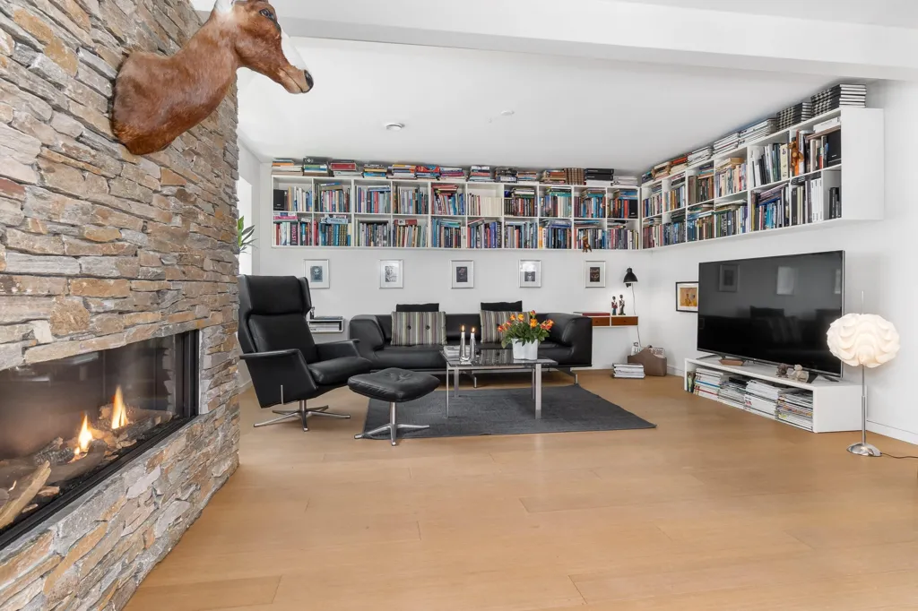 Séjour - Villa with Terrace in Snave, Haarby