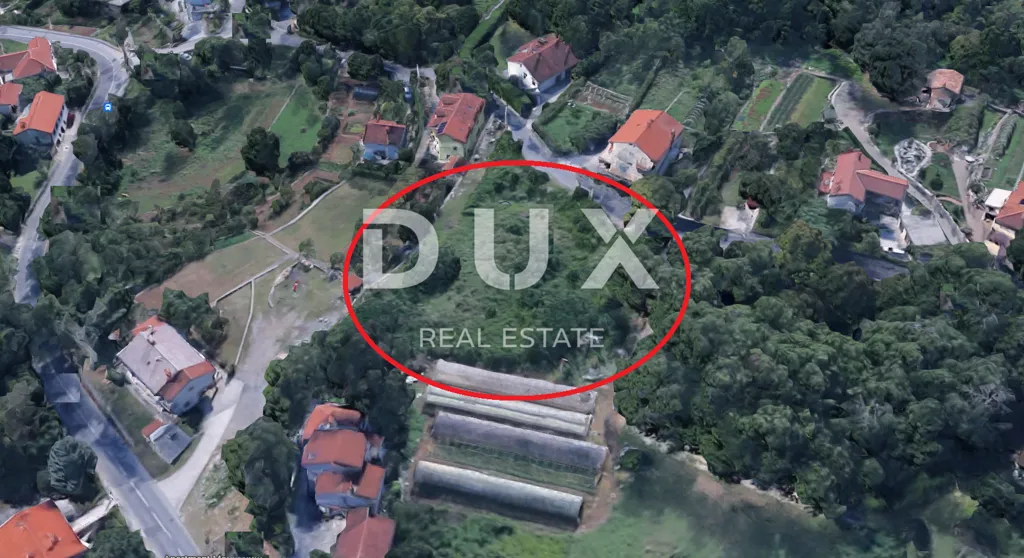Vista aerea - Development Land with Sea View in Opatija