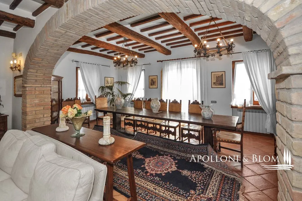 Salle à manger - Historical Villa with Pool in Perugia, Umbria