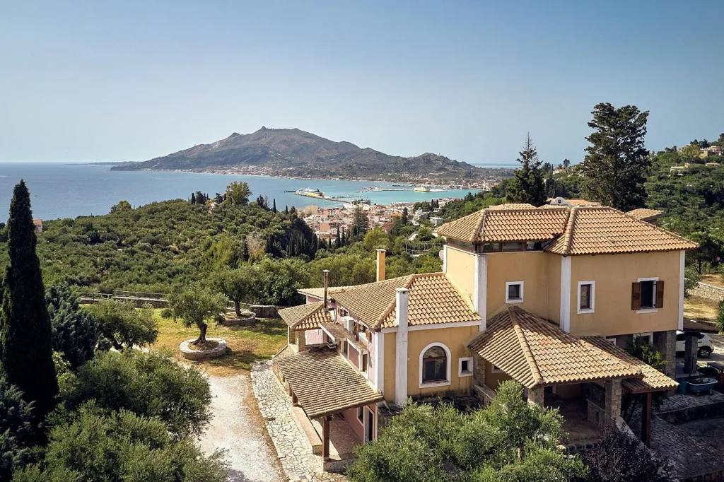 Vue aérienne - Luxury Apartments with Olive Grove in Zakynthos