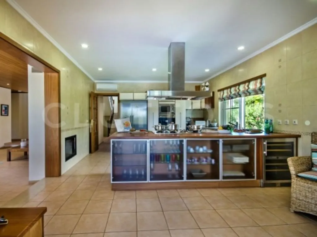 Köök - Luxury Villa with Golf View in Vila Sol, Loulé