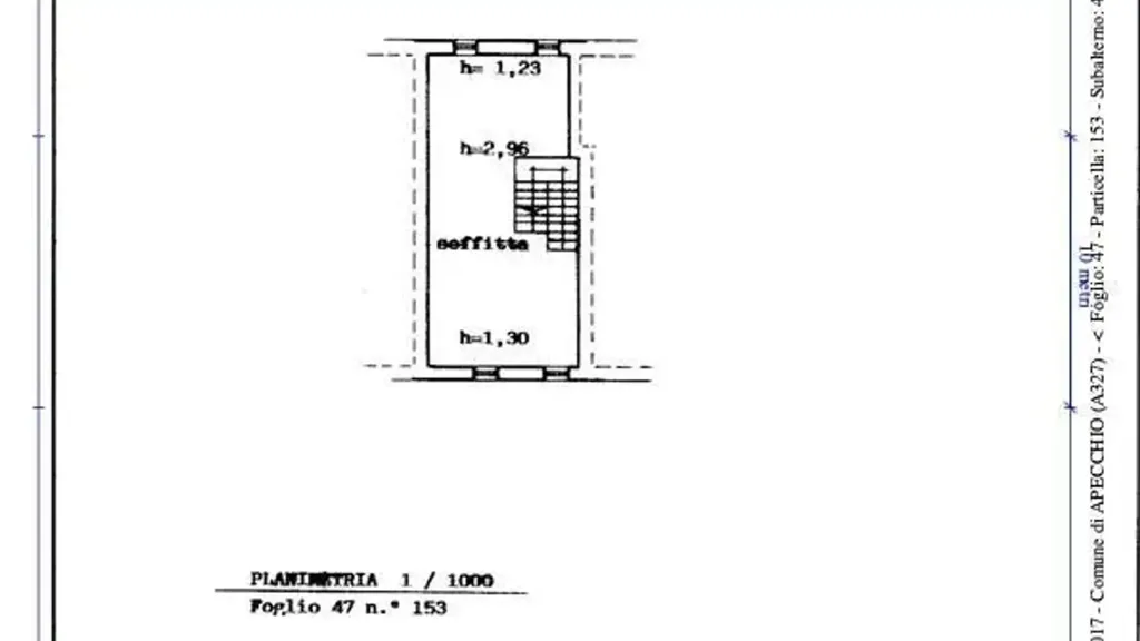 Plan - Independent House with River View in Apecchio