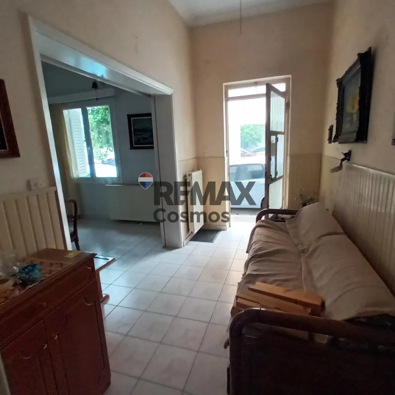Séjour - Ground Floor Apartment with Balcony in Kallithea