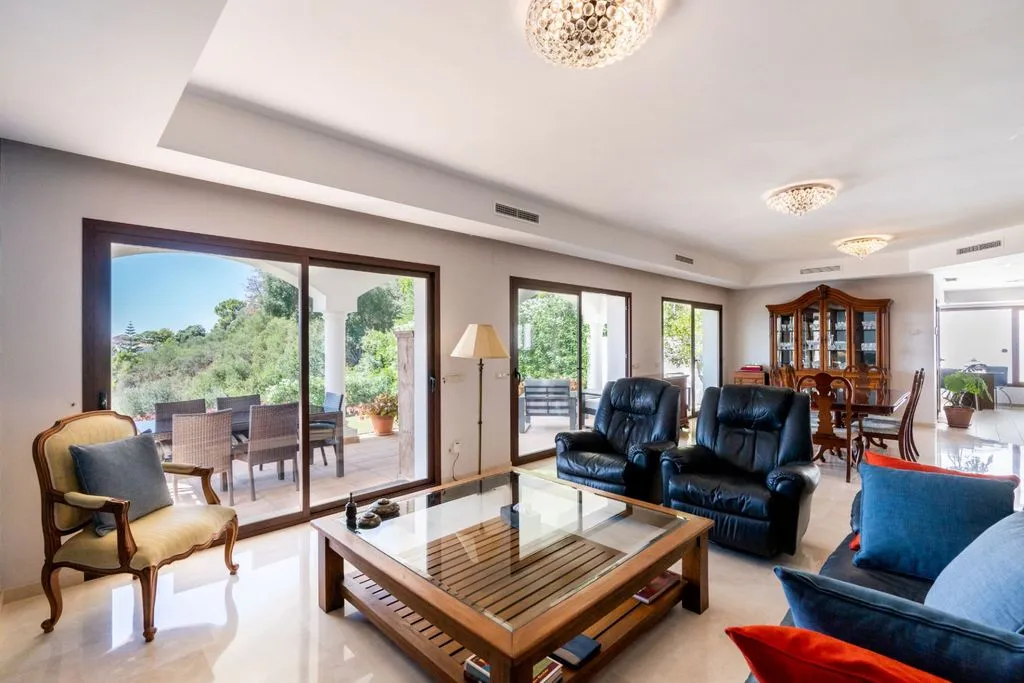 Séjour - Luxury Villa with Sea Views in Benahavis