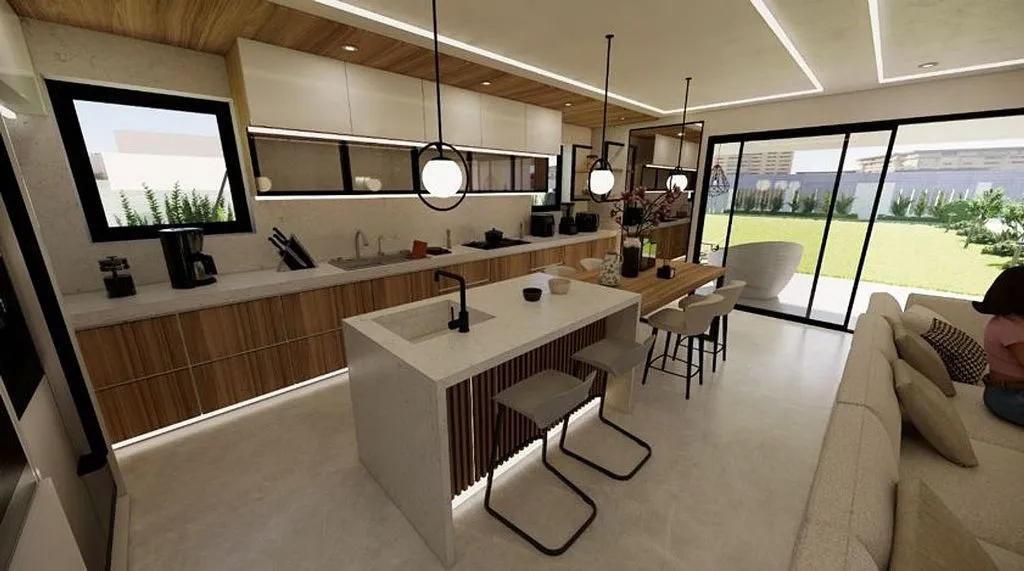Contemporary House with Pool on D'Ernest Hemingway