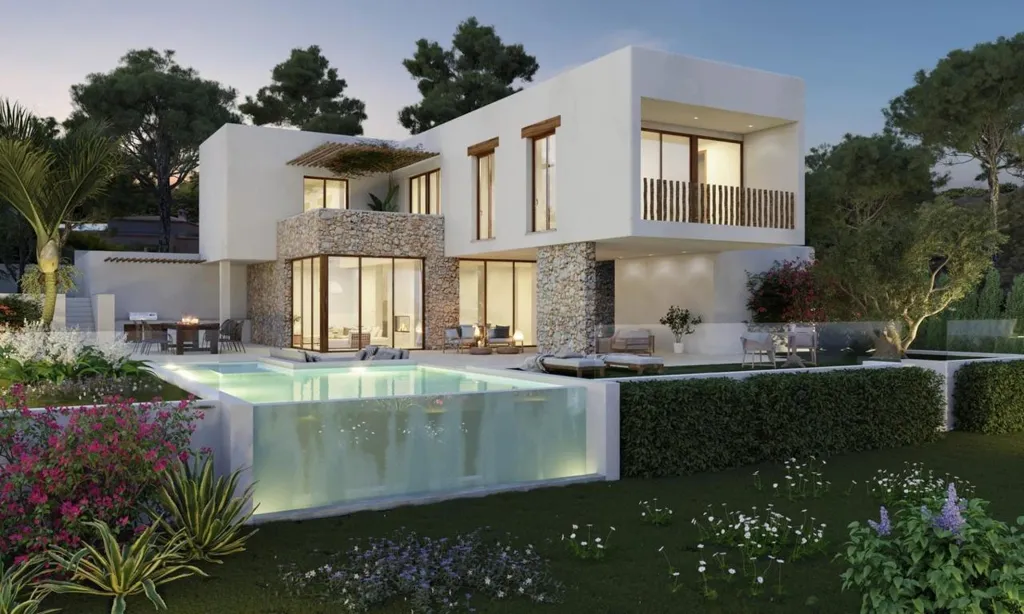 Piscine - Ibiza Style Villa with Panoramic Views in Javea