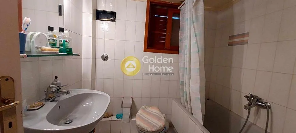 Salles de bain - Duplex Villa with Sea View in Oropos