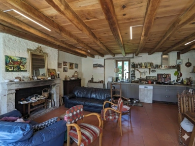 Soggiorno - Longère with Forest View in Peaceful Setting