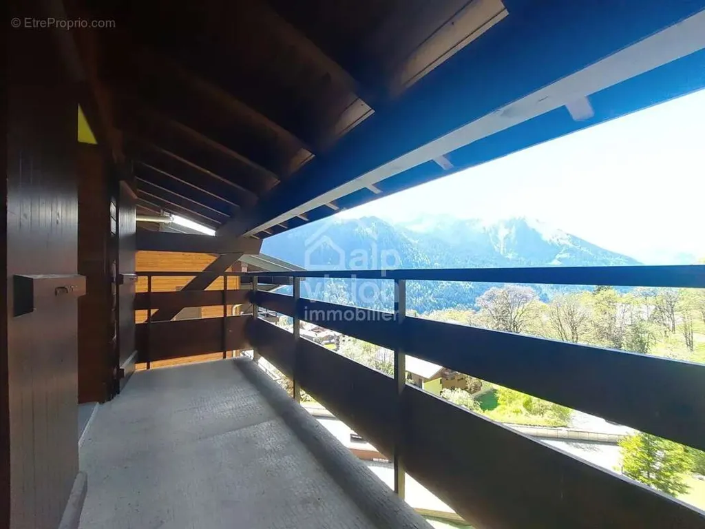 Balcon - Appartement Duplex avec Balcon à Châtel, Portes du Soleil