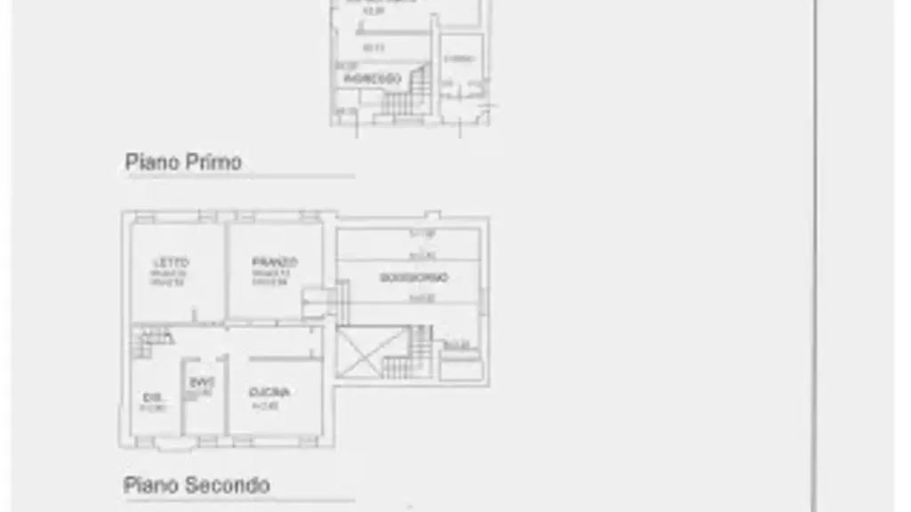 Plaan - Villa with Garden in Copparo, Ferrara