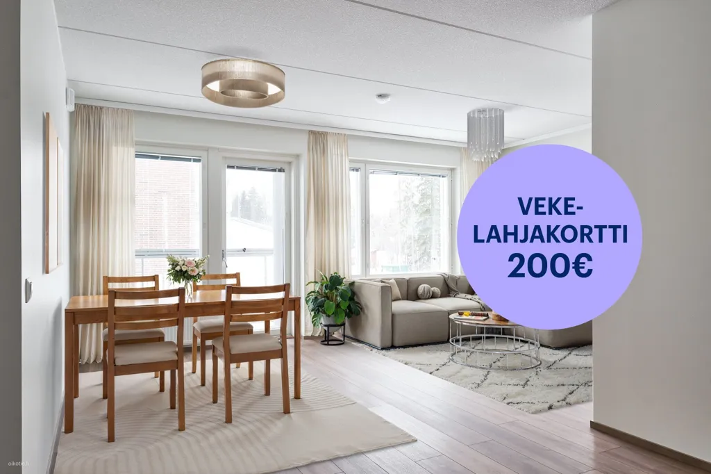 Söögituba - Modern Flat with Balcony in Lippajärvi, Espoo