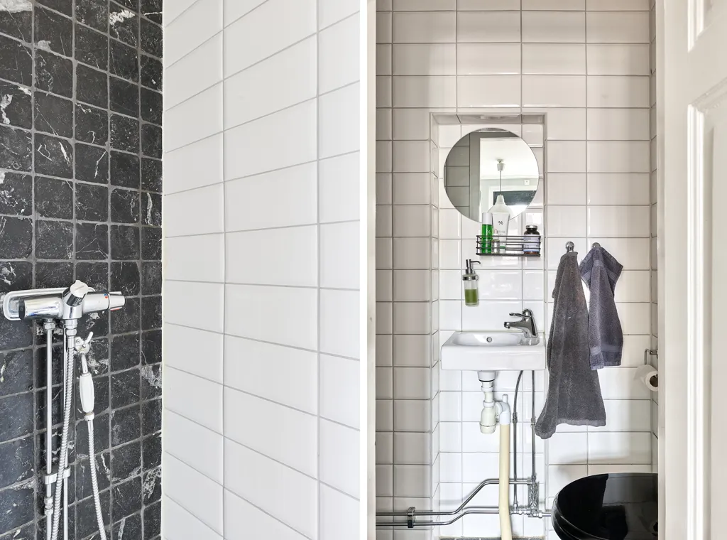 Bagni - Turn-of-the-Century Flat with Balcony in Södermalm