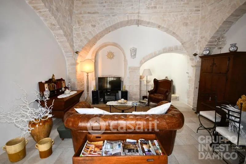 Living Room - Historic Palazzo with Panoramic View in Cisternino