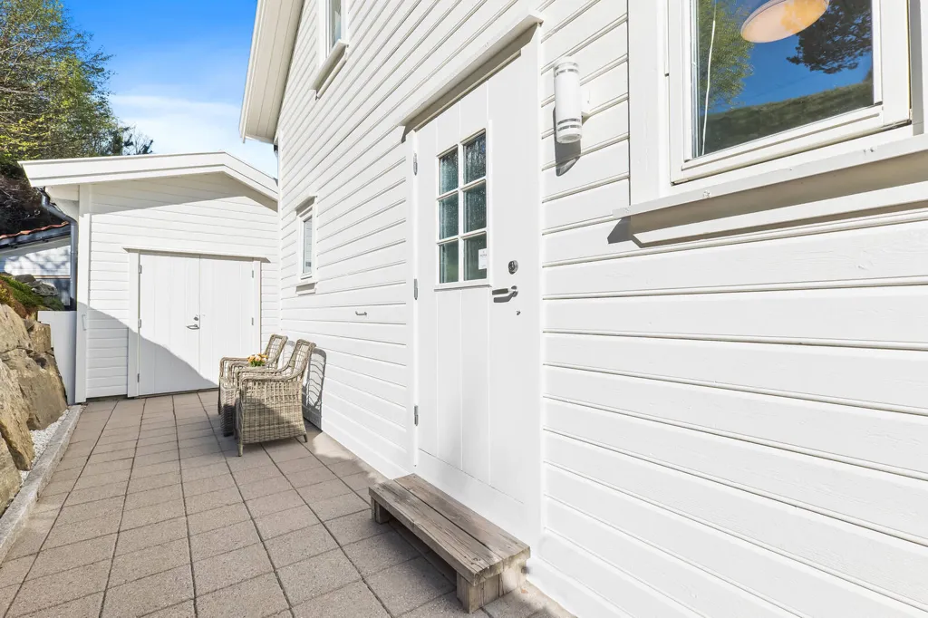 Terrasse - Fritidsbolig with Sea View in Lindesnes