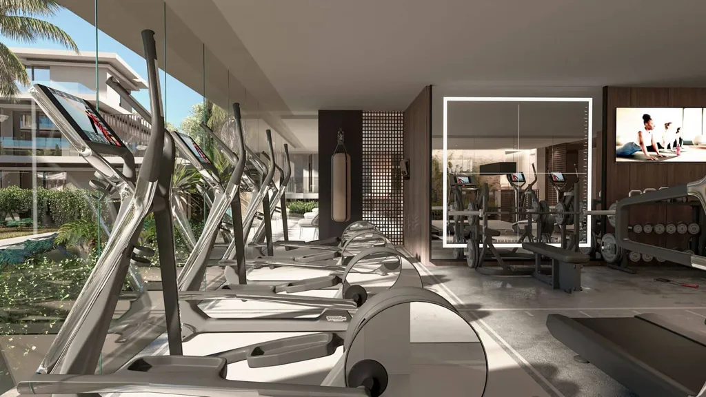 Pièces - New Build Apartment with Private Garden in Estepona