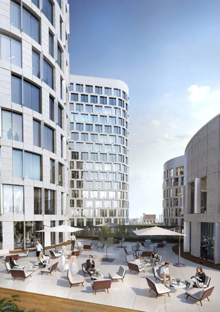 Extérieur - Bureaux Neufs avec Horeca à Bruxelles