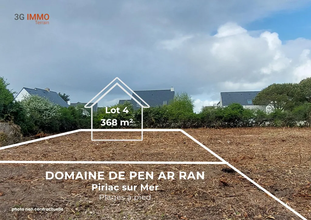 Aed - Constructible Plot with Sea View in Piriac-sur-Mer