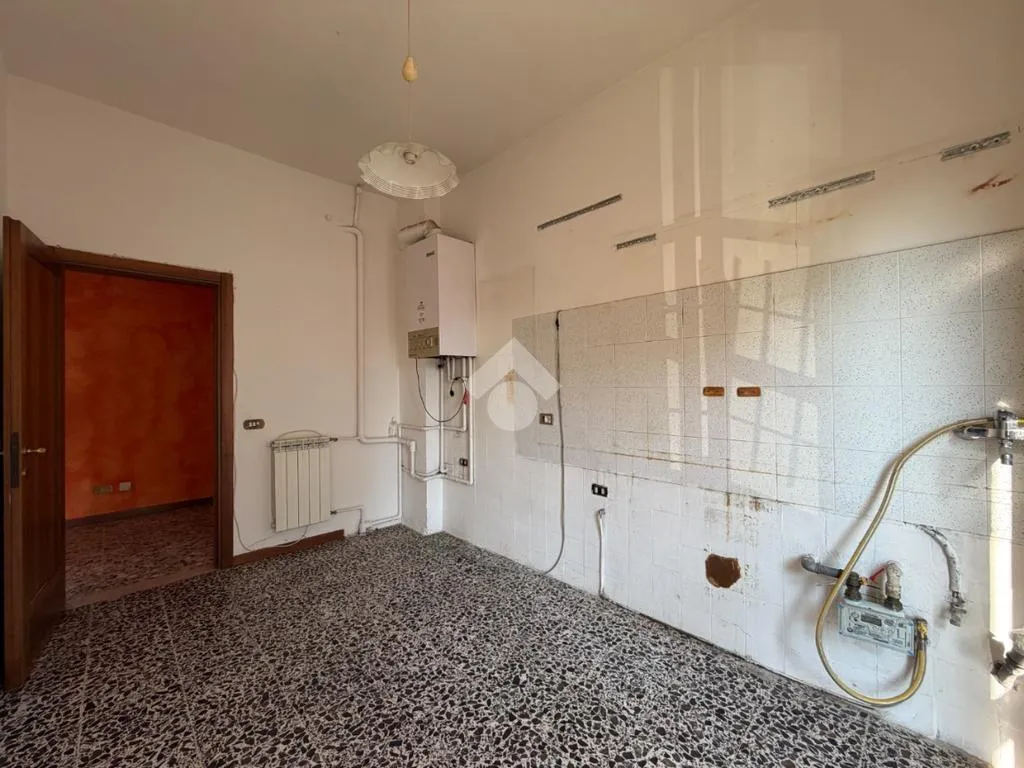 Köök - 3-Bedroom Apartment with Terrace in Modena