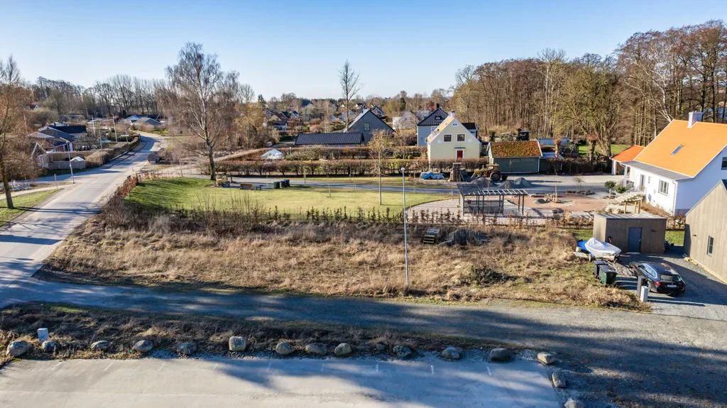 Vista aerea - Plot for Villa with Lake View in Balsby